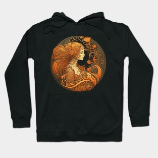 Tangerine Mermaid Hoodie